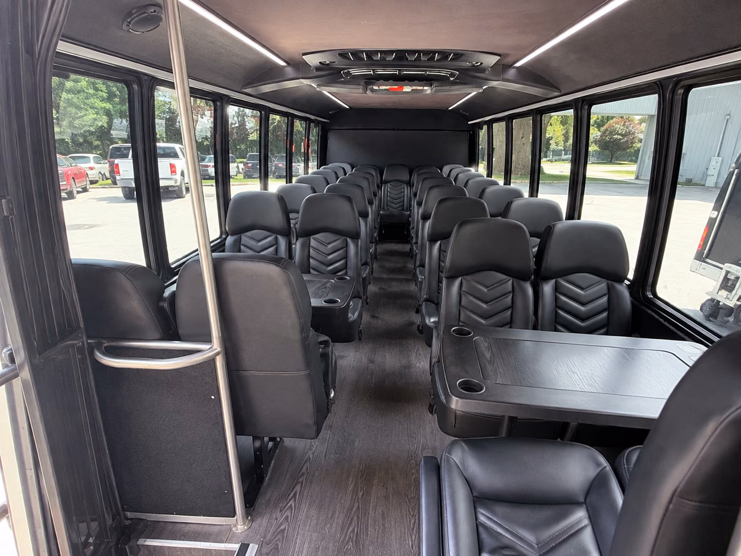 las cruces 18 passenger minibus inside