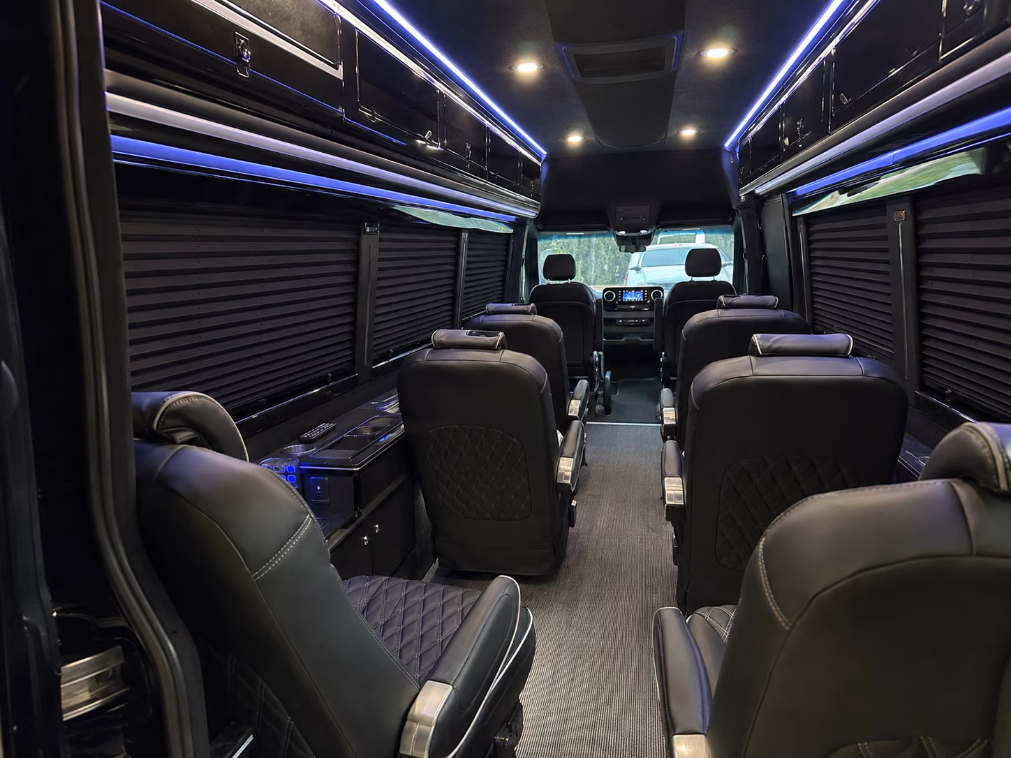 las cruces concert transportation onboard seating