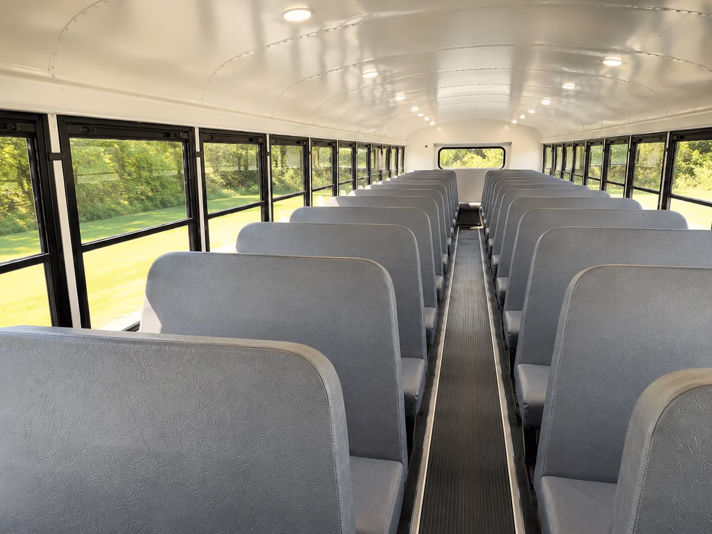 las cruces school bus inside